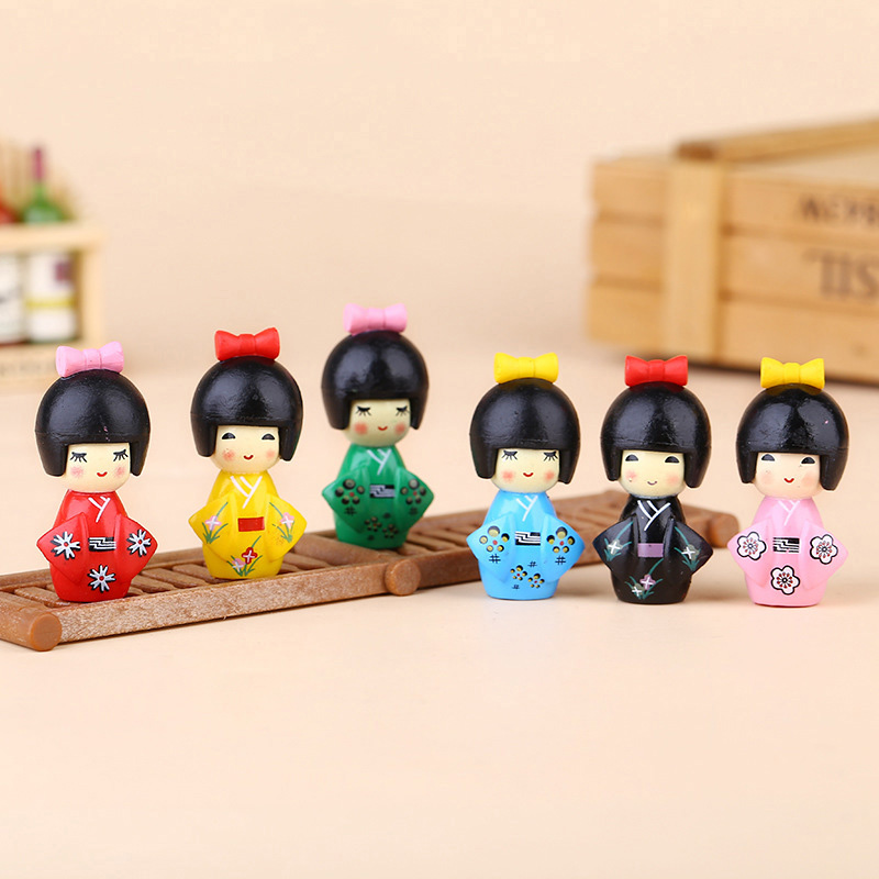 Bonsai Garden Miniature - 새로운 일본 귀여운 소녀 피규어 분재