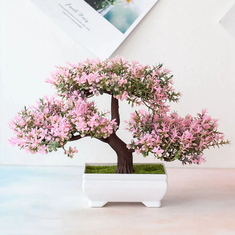 Bonsai Garden Ideas - 인공 식물 분재 가짜 식물 꽃