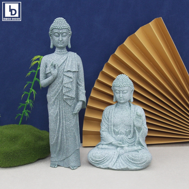 돌 부처님 작은 승려 동상 분재 수족관 장식 태국 티베 - Bonsai Garden Thailand 리뷰 및 가격