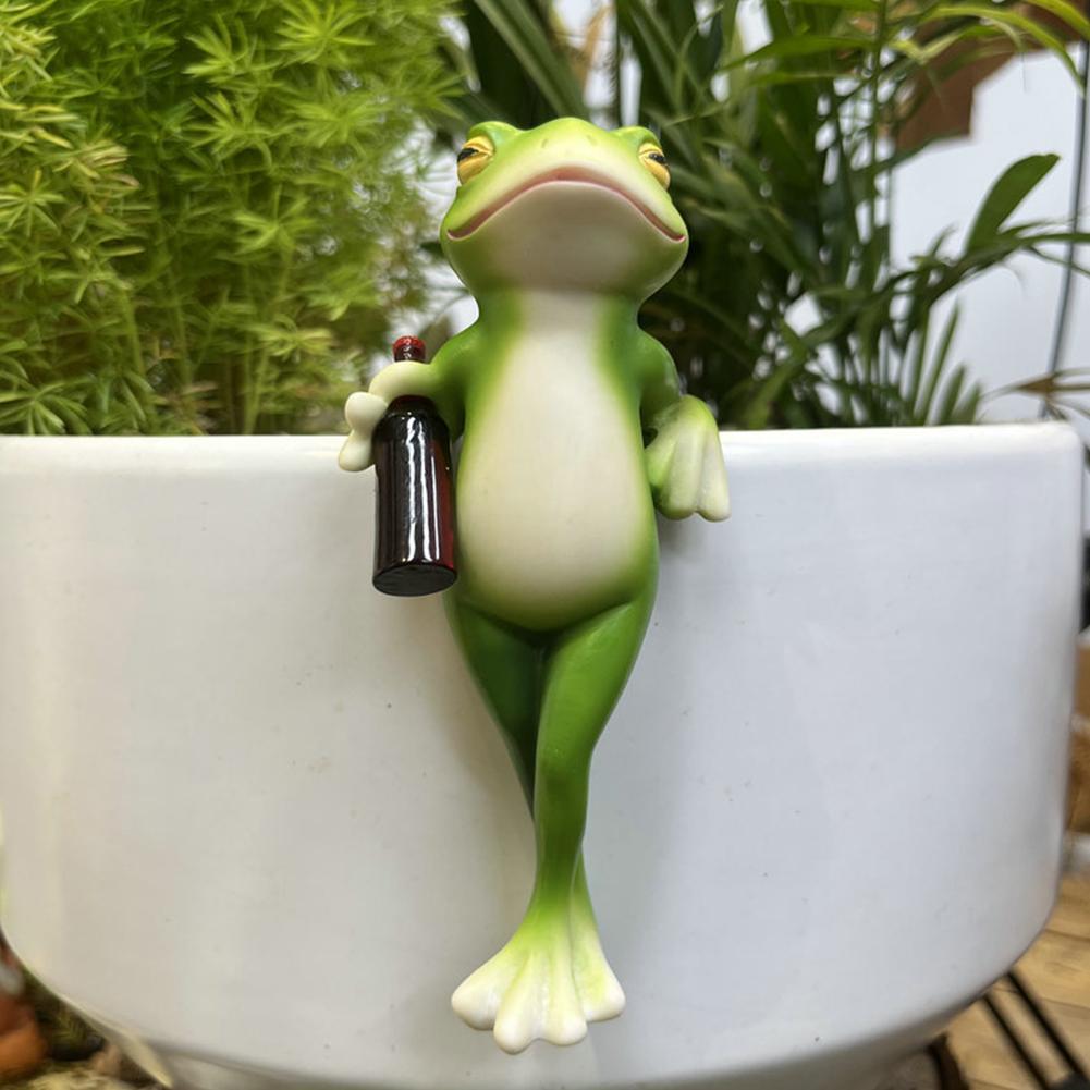 레진 개구리 조각상 분재 장식품, 정원, 수족관, 정원 - Bonsai Garden With Pond 리뷰 및 가격