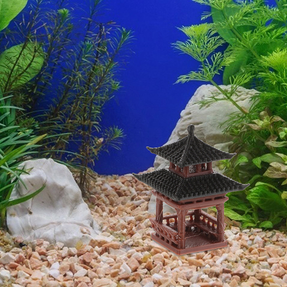 미니어처 분재 정자 중국식 탑 조각 장식용 수족관 정원 - Bonsai Garden Miniature 리뷰 및 가격