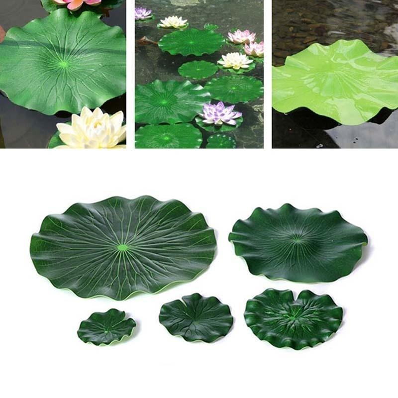 2026년 인공 수련 꽃 없는 연잎 연못 장식 수족관  - Bonsai Garden With Pond 리뷰 및 가격